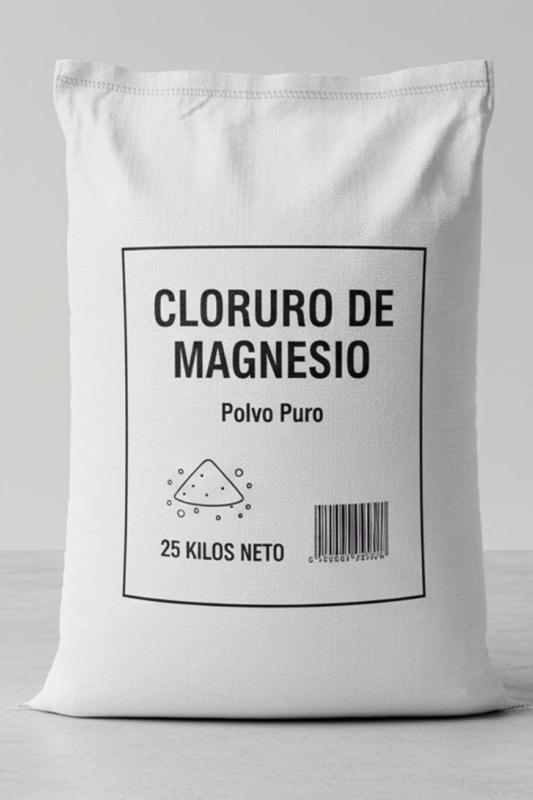 Cloruro de Magnesio Puro en Polvo (25 kg)
